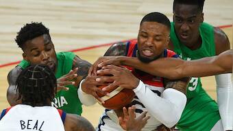 Nigeria shock USA in pre-Olympic friendly, become first African nation to beat Americans in basketball
