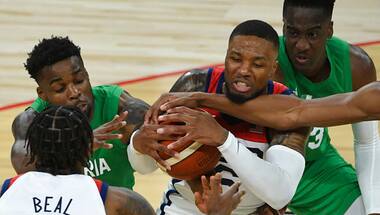 Nigeria shock USA in pre-Olympic friendly, become first African nation to beat Americans in basketball