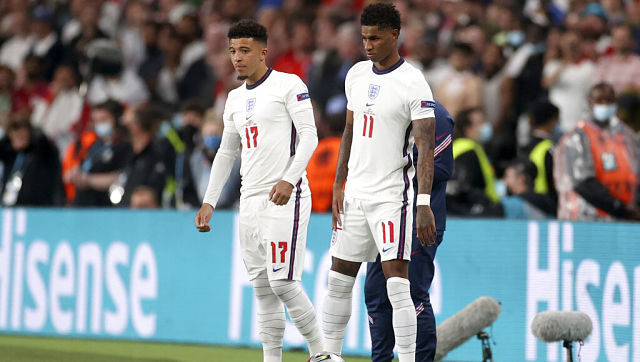 Euro 2020: FA 'disgusted' by racist abuse on social media of England's penalty takers Euro 2020: FA 'disgusted' by racist abuse on social media of England's penalty takers