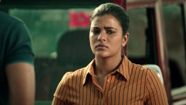 Aishwarya Rajesh in Thittam Irandu. YouTube trailer
