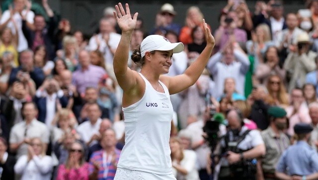 Wimbledon 2021: World No 1 Ashleigh Barty beats Karolina Pliskova to claim women's singles title