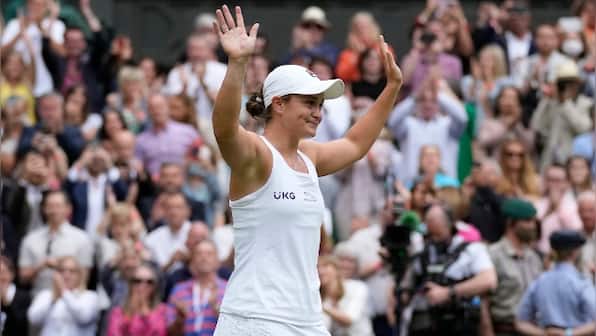 Wimbledon 2021: World No 1 Ashleigh Barty beats Karolina Pliskova to claim women's singles title