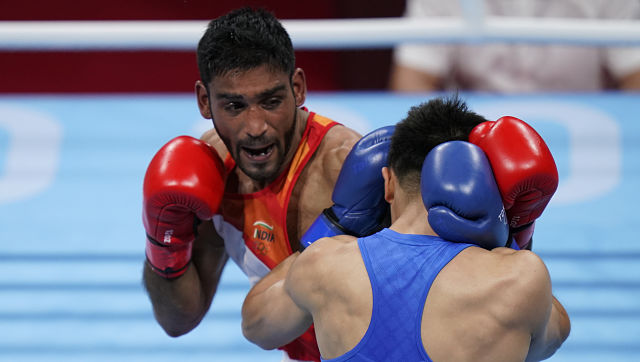 Tokyo Olympics 2020: Boxer Ashish Kumar exits after losing opening round to China's Erbieke Touheta in 75 kg bout Tokyo Olympics 2020: Boxer Ashish Kumar exits after losing opening round to China's Erbieke Touheta in 75 kg bout