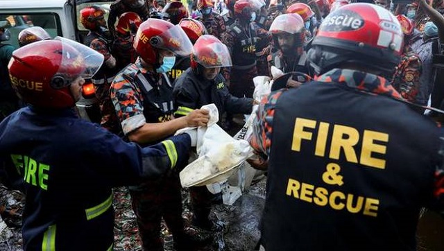 Bangladesh food factory fire: At least 49 killed in blaze outside Dhaka; rescue ops underway Bangladesh food factory fire: At least 49 killed in blaze outside Dhaka; rescue ops underway