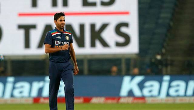 Bhuvneshwar Kumar was the tar of the Indian bowling lineup, picking up four wickets while conceding just 22 runs in 3.3 overs. Twitter @BCCI
