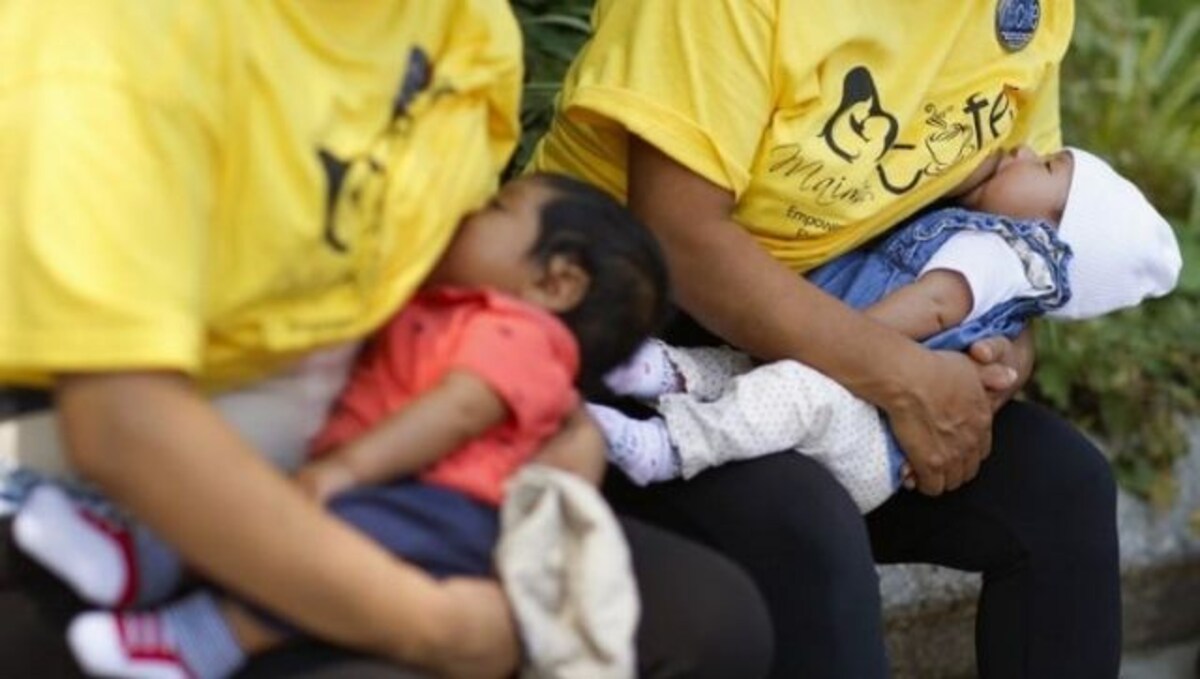 Military Women Breastfeeding In Public