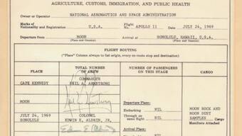 Buzz Aldrin shares old customs form Apollo 11 astronauts were required to fill after returning to Earth from Moon