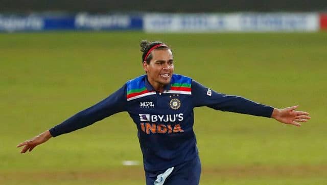 In Sri Lanka’s reply, there was a glimmer of hope when Rahul Chahar removed Avishka Fernando in the sixth over, at a time when India attempted to keep Sri Lanka’s run rate in check. Chahar would go onto take all three wickets of the Lankan innings. AP