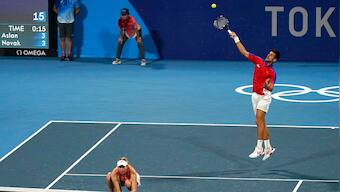 Tokyo Olympics 2020: Novak Djokovic loses second semi-final of day in mixed doubles