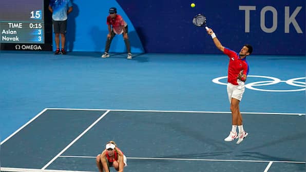 Tokyo Olympics 2020: Novak Djokovic loses second semi-final of day in mixed doubles
