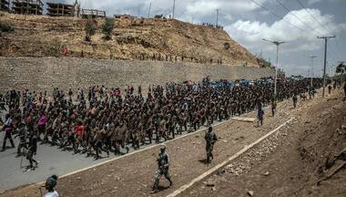 Tigray crisis: After sudden defeat, captured Ethiopian soldiers marched to prison