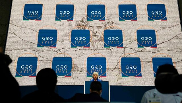 G-20 finance ministers back plan for miminum 15% global corporate tax G-20 finance ministers back plan for miminum 15% global corporate tax