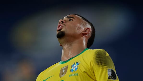 Copa America 2021: Brazil forward Gabriel Jesus to miss final after receiving red card in quarter-final clash