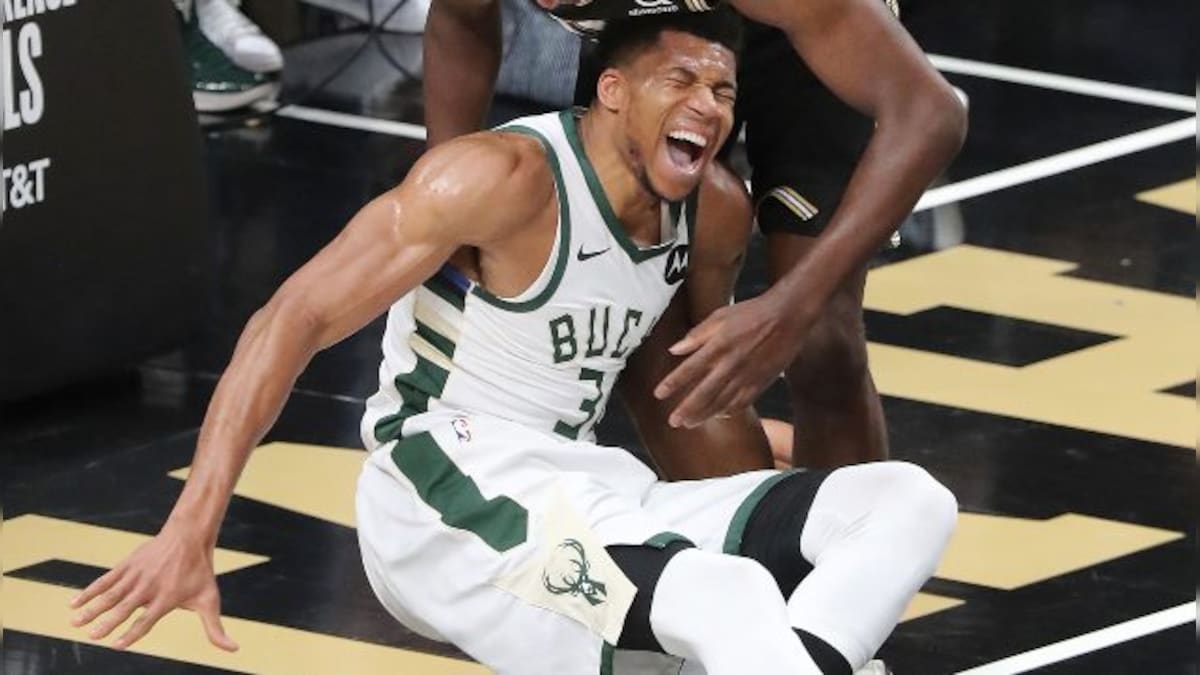 NBA: Milwaukee Bucks star Giannis Antetokounmpo to miss playoff clash against Atlanta Hawks after injuring knee