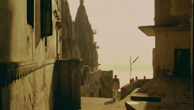 A still from Joi Baba Felunath, set in Varanasi