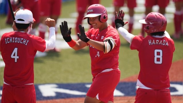 Tokyo Olympics 2020: Japan top Australia in softball as delayed Summer Games open