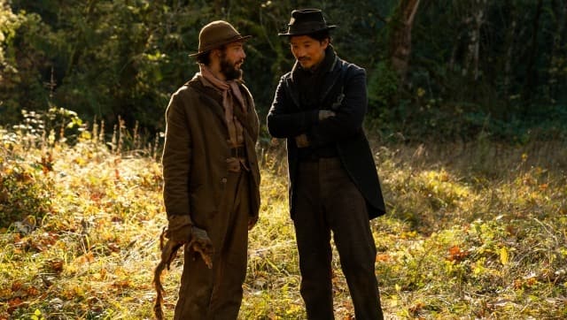 John Magaro and Orion Lee in First Cow