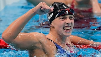 Tokyo Olympics 2020: Katie Ledecky ends medal drought with 1500m gold