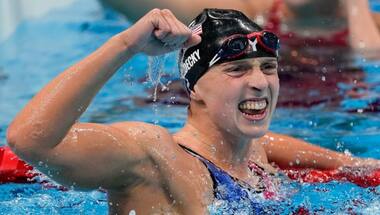 Tokyo Olympics 2020: Katie Ledecky ends medal drought with 1500m gold