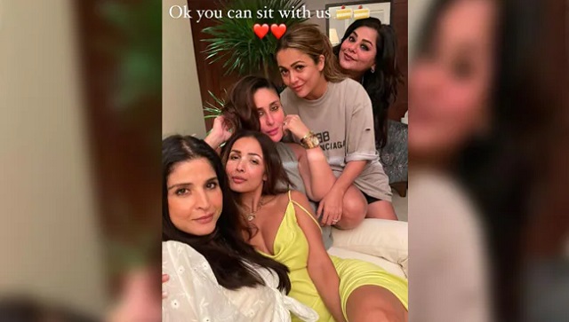 Kareena Kapoor Khan spends Sunday evening with Malaika Arora, Maheep Kapoor; shares pictures Kareena Kapoor Khan spends Sunday evening with Malaika Arora, Maheep Kapoor; shares pictures