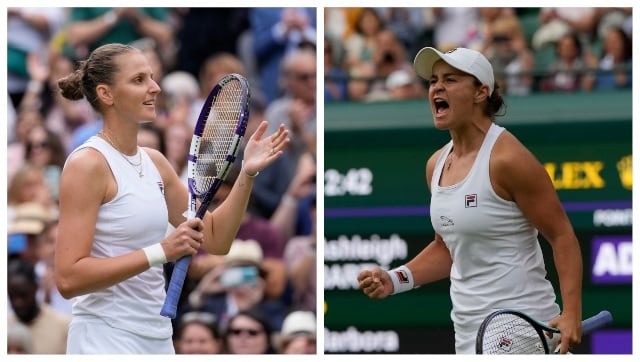 Ashleigh Barty battles past Karolina Pliskova to clinch first Wimbledon  title, Wimbledon