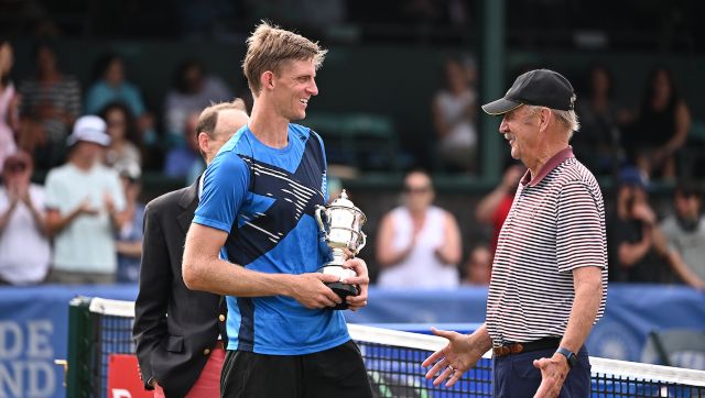 Kevin Anderson wins Newport Open for first ATP tour title since January 2019 Kevin Anderson wins Newport Open for first ATP tour title since January 2019