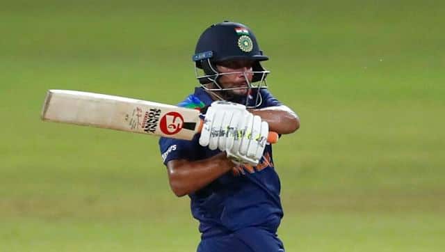 Kuldeep Yadav was India’s top run-getter in the third match, scoring 23 runs off 28 balls sans any boundary during his innings. AP