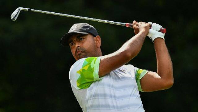 On Day seven of Tokyo Olympics 2020, Anirban Lahiri ended round two of men’s golf on a disappointing note, managing just a T20 position. AFP 