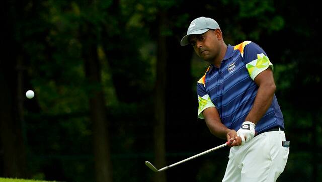 Day six of India’s Tokyo Olympics 2020 campaign began with golfer Anirban Lahiri in action during the men’s round one. He finished tied eighth, heading into the next round on Friday. AP 