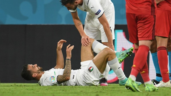 Euro 2020: Lorenzo Insigne says Italy aiming to honour injured Leonardo Spinazzola with ultimate glory