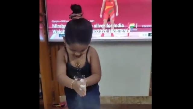 Tokyo Olympics 2020: Watch — Little girl imitates Mirabai Chanu's silver medal victory lift, wins hearts