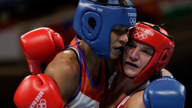 One of the positives for India on the fourth day was boxer Lovlina Borgohain advancing to the quarter-finals with a 3-2 victory over Germany’s Nadine Apetz in the women’s welterweight category. Lovlina will next face Chinese Taipei’s Chen Nien-chin n the last eight on Wednesday. AFP 
