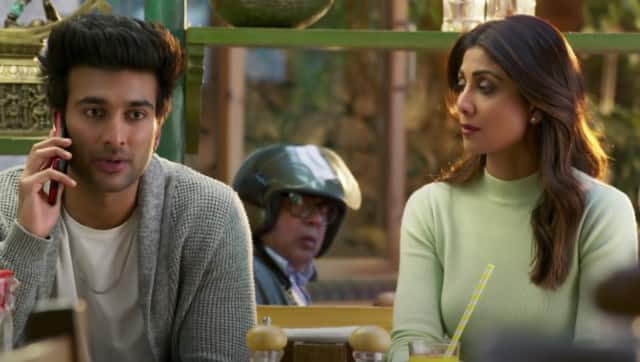 Meezaan and Shilpa Shetty in a still from Hungama 2