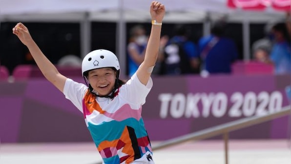 Tokyo Olympics 2020: Japan's 13-year-old wins gold in women's skateboarding for a teenage blitz