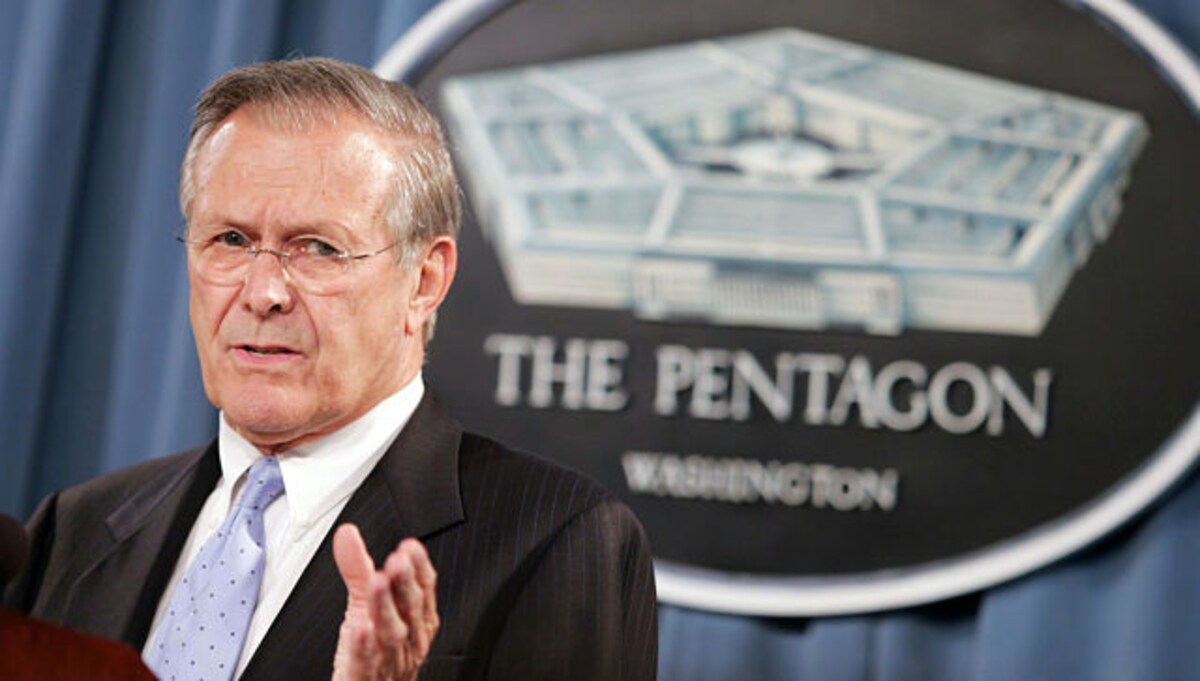Donald Rumsfeld Us Defence Secretary Under George W Bush And Gerald Ford Dies At 88 World News Firstpost