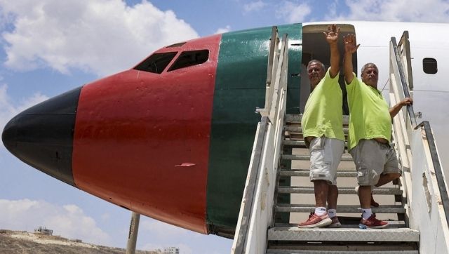 Palestinian twins turn decommissioned Boeing 707 aircraft into restaurant in Israel-occupied West Bank Palestinian twins turn decommissioned Boeing 707 aircraft into restaurant in Israel-occupied West Bank