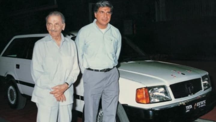 Ratan Tata shares throwback picture of JRD Tata on his 117th birth anniversary; gets nostalgic