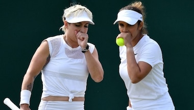 Wimbledon 2021: Sania Mirza, Bethanie Mattek-Sands eliminated in straight sets defeat