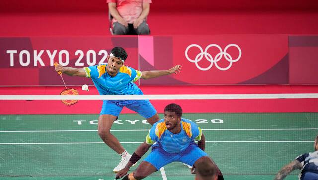 The Indian men’s doubles pair of Satwiksairaj Rankireddy and Chirag Shetty beat the British pair of Ben Lane and Sean Vendy 21-17, 21-19 in their Group A badminton game, but that wasn’t enough for them to go into the next round, enduring a third place finish. AP 