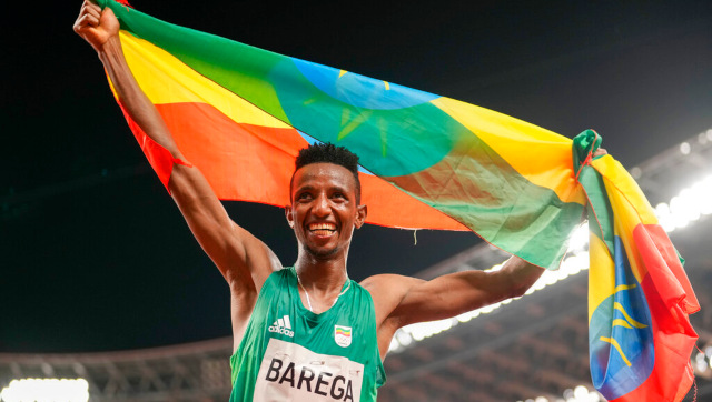Tokyo Olympics 2020: Ethiopian distance runner Selemon Barega claims first gold in athletics as event gets underway Tokyo Olympics 2020: Ethiopian distance runner Selemon Barega claims first gold in athletics as event gets underway