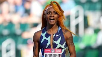Sha'Carri Richardson vows 'I'm here to stay' after ban for marijuana at Tokyo Olympics