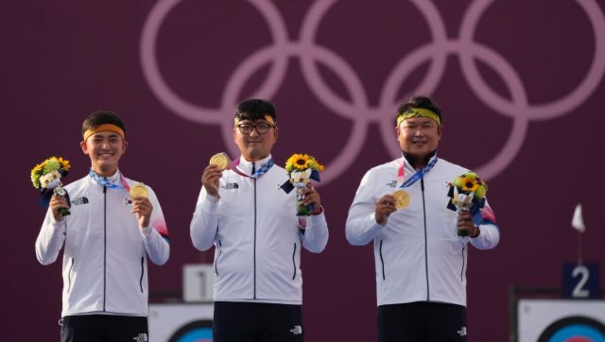 Tokyo Olympics South Korea Men S Team Claim Archery Gold Teen Leads Way Sports News Firstpost