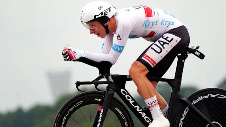 Tour de France 2021: Tadej Pogacar stamps authority by dominating time-trial, Mathieu van der Poel flies in yellow
