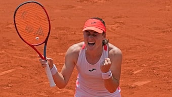 Ladies Open Lausanne: Tamara Zidansek fights back from set down to beat Clara Burel, claim title