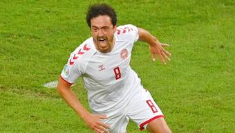 Euro 2020: Thomas Delaney, Kasper Dolberg score as Denmark beat Czech Republic to move into semi-finals
