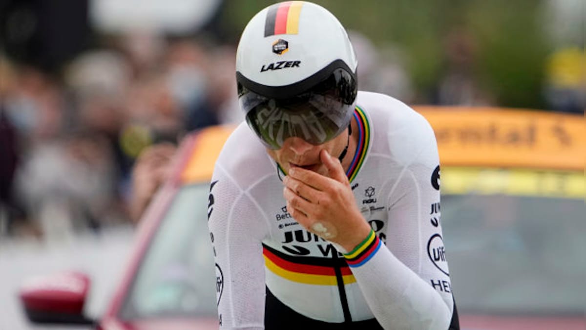 Tour de France 2021: Tony Martin, who was hit by roadside fan with sign, out after second crash