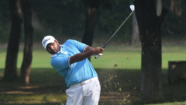 J&K Open: Udayan Mane's excellent seven-under 65 sees him take lead after opening round J&K Open: Udayan Mane's excellent seven-under 65 sees him take lead after opening round
