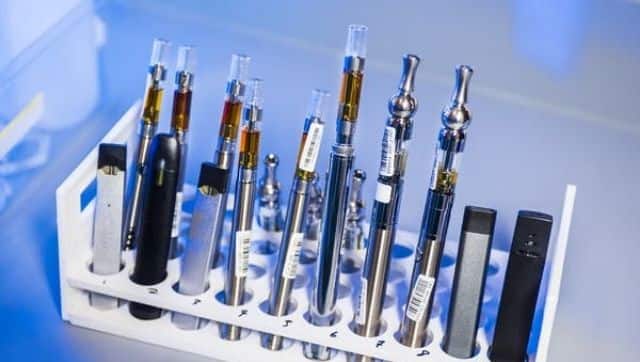 E-cigarettes are battery operated and designed to look like cigars, memory sticks or pens. Image via Unsplash/ CDC/ The Conversation