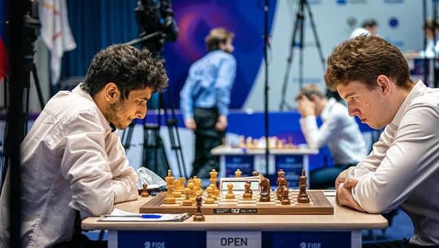 Chess World Cup: Vidit Gujrathi plays out draw against Poland's  Jan-Krzysztof Duda in first game of quarter-final-Sports News , Firstpost