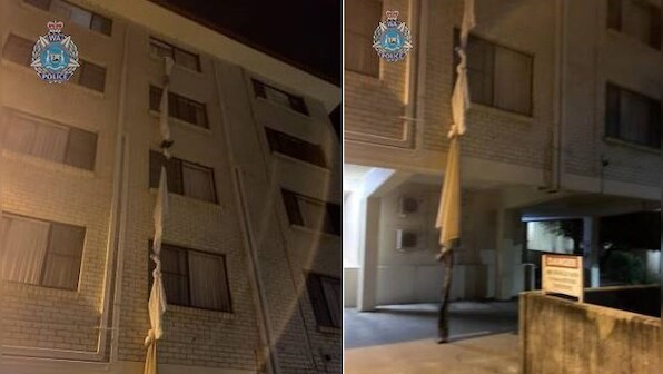 Australian man escapes from hotel quarantine in Perth using rope made from bedsheets